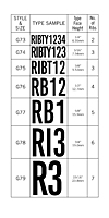 Ribtype G Series