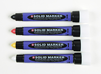 Sakura Slim Solid Markers Caps Off